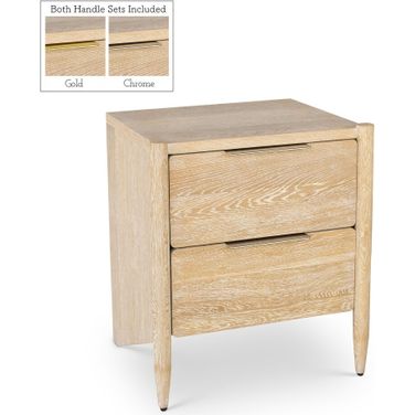 Oakwood Night Stand In White Oak