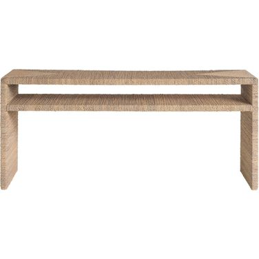 Oasis Abaca Console In Natural Tan