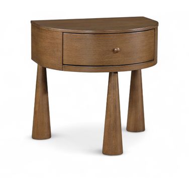 Oasis Acacia Veneer and Solid Wood Night Stand In Brown