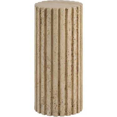 Oasis Anchor Accent Table In Natural Stone
