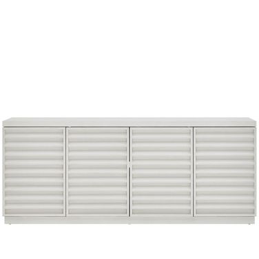Oasis Credenza In Shoreline White