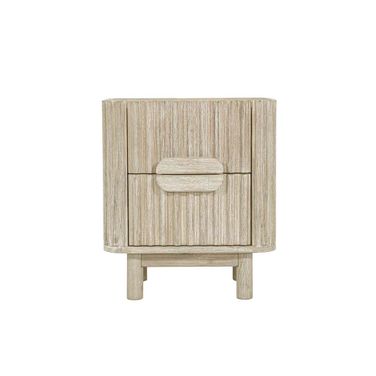 Oasis Nightstand In Natural Whitewashed