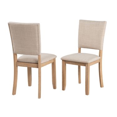 Oberto Side Chair Set of 4 In Natural