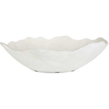 Obscura Outdoor Bowl In White