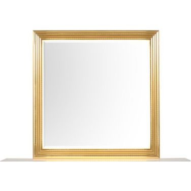 Obsession Mirror Made with Wood In White