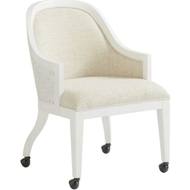Ocean Breeze Bayview Arm Chair with Casters In Sand 01-0570-887-01
