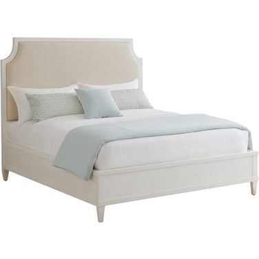 Ocean Breeze Belle Isle King Upholstered Bed In Sand 01-0570-154C