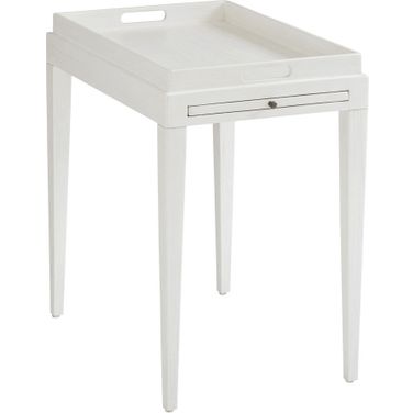 Ocean Breeze Broad River Rectangular End Table In Sand