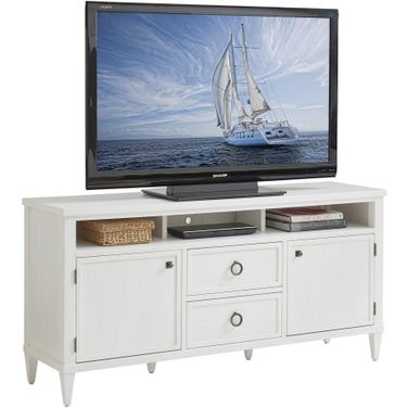 Ocean Breeze Dockside Media Console In Sand