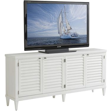 Ocean Breeze Lantern Bay Media Console In Sand
