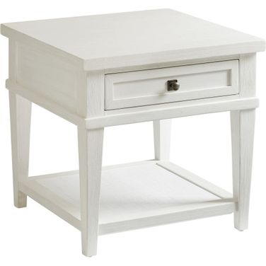 Ocean Breeze Palm Coast Square End Table In Sand