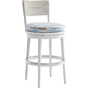 Ocean Breeze Promenade Swivel Bar Stool