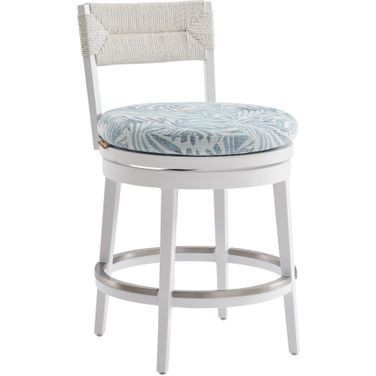 Ocean Breeze Promenade Swivel Counter Stool