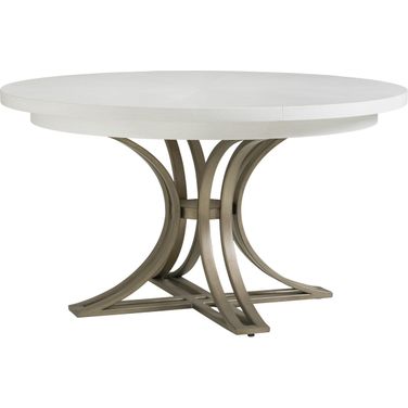 Ocean Breeze Savannah Round Dining Table In Sand