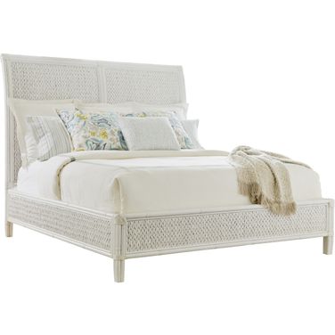 Ocean Breeze Siesta Key Woven King Bed In Sand