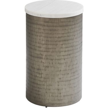 Ocean Breeze Turnberry Round Chairside Table In Sand