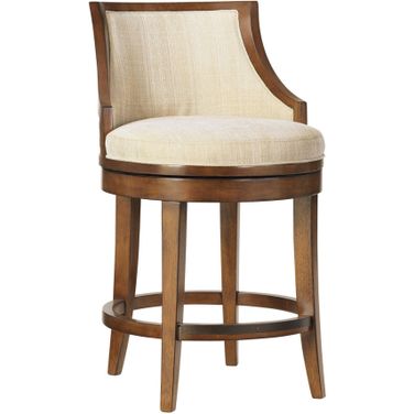 Ocean Club Cabana Swivel Counter Stool In Bali