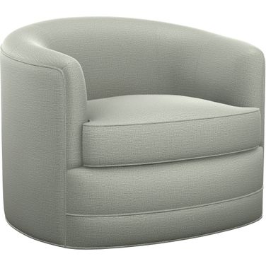 Featured Upholstery Kava Swivel Chair In Gray