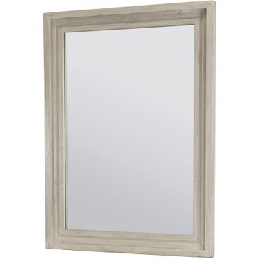 Ocean Isles Mirror In Blue and Ivory