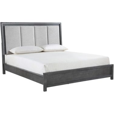 Odessa King Bed In Charcoal