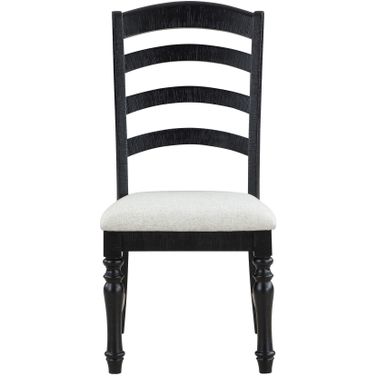 Odessa Side Chair Set of 2 In Black