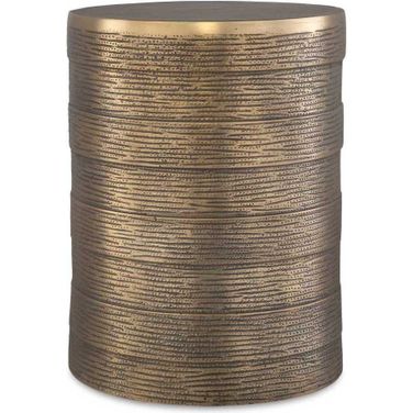 Odin Accent Table In Brass