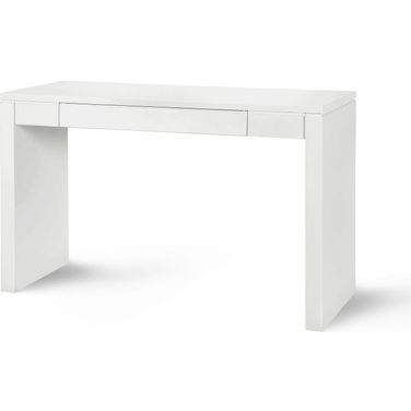 Odom Console Table In White Pearl