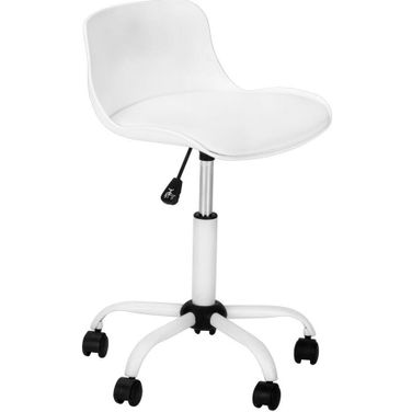 Office Chair In White Juvenile And Multi-Position