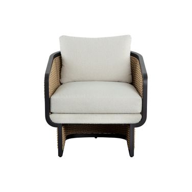 Olbia Lounge Chair In Louis Cream