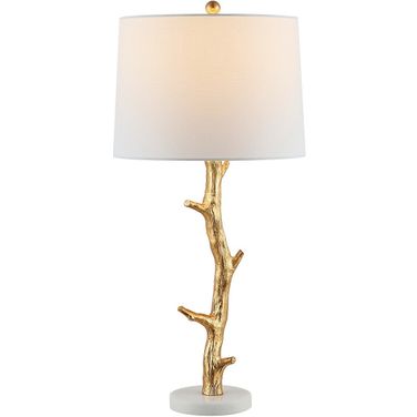 Olenna Resin Table Lamp in Gold