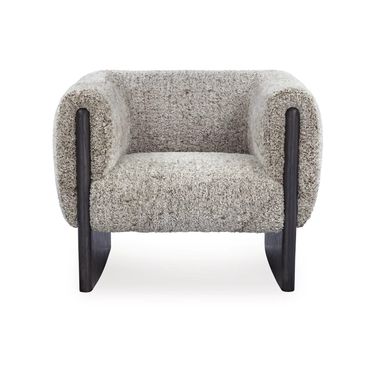 Olethea Accent Chair In Oatmeal