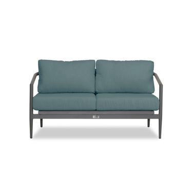 Olio Loveseat In Cast Lagoon and Slate