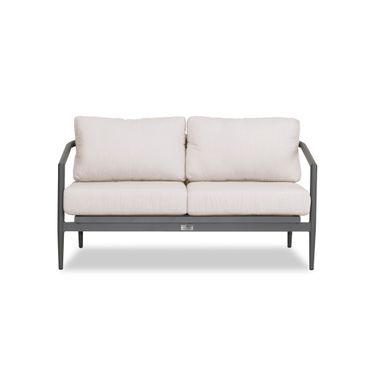 Olio Loveseat In Cast Silver and Slate
