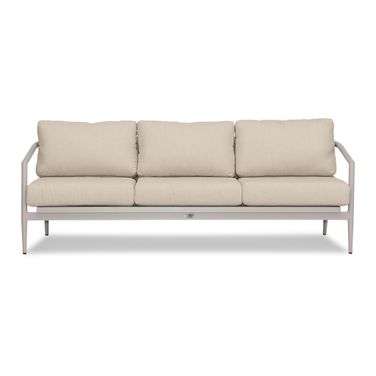Olio Sofa In Canvas Flax and Urbon Stone