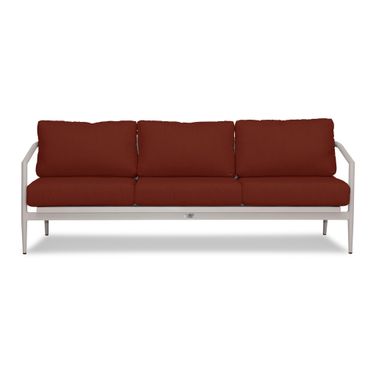 Olio Sofa In Canvas Henna and Urbon Stone