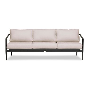 Olio Sofa In Cast Silver and Black