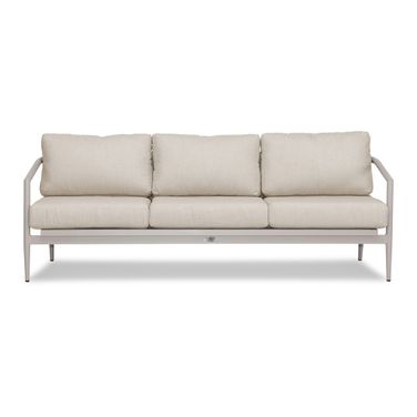 Olio Sofa In Cast Silver and Urbon Stone