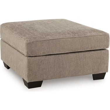 Olten Oversized Accent Ottoman In Mocha