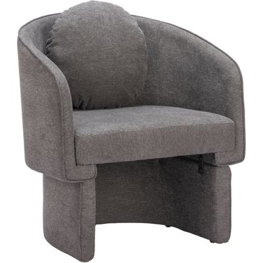 Olya Accent Chair In Truffle Gray