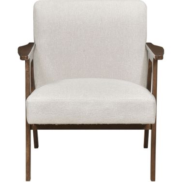 Omara Accent Chair In Beige