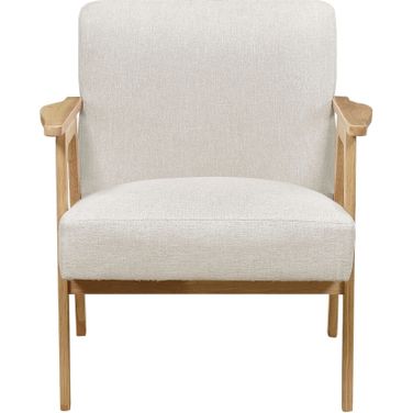 Omara Accent Chair In Beige