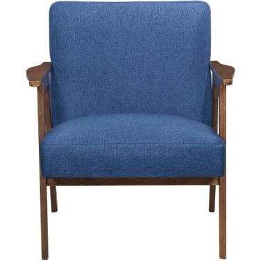 Omara Accent Chair In Blue