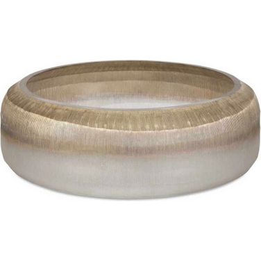 Ombra Modern Bowl In Silver