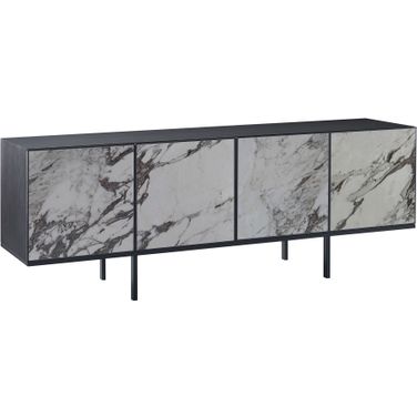 Ombre Black Grey Sideboard