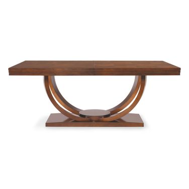 Omni Cluster Maple Dining Table In Sable