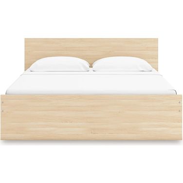 Onita Queen Panel Platform Bed In Natural