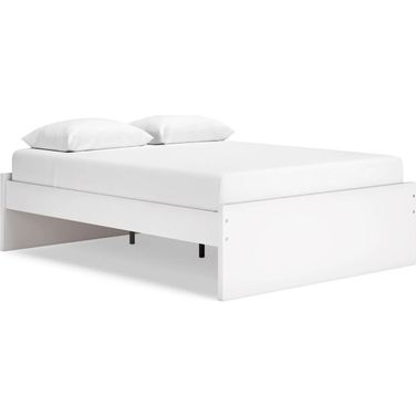 Onita Queen Platform Bed In White