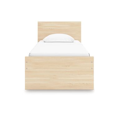 Onita Twin Panel Platform Bed In Natural