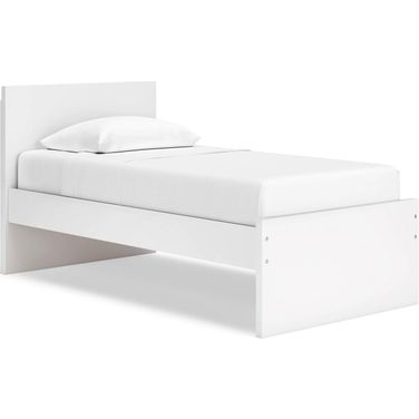 Onita Twin Panel Platform Bed In White