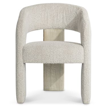 Open Back Arcadia Arm Chair In Clay